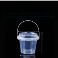 Clear Plastic Drink Barrel with Lid – 500ml to 1000ml