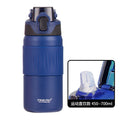 Sports Insulated Water Bottle with Straw and Direct Drink Lid