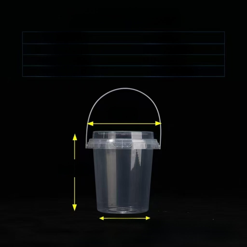 Transposable Plastic Drink Barrel with Lid