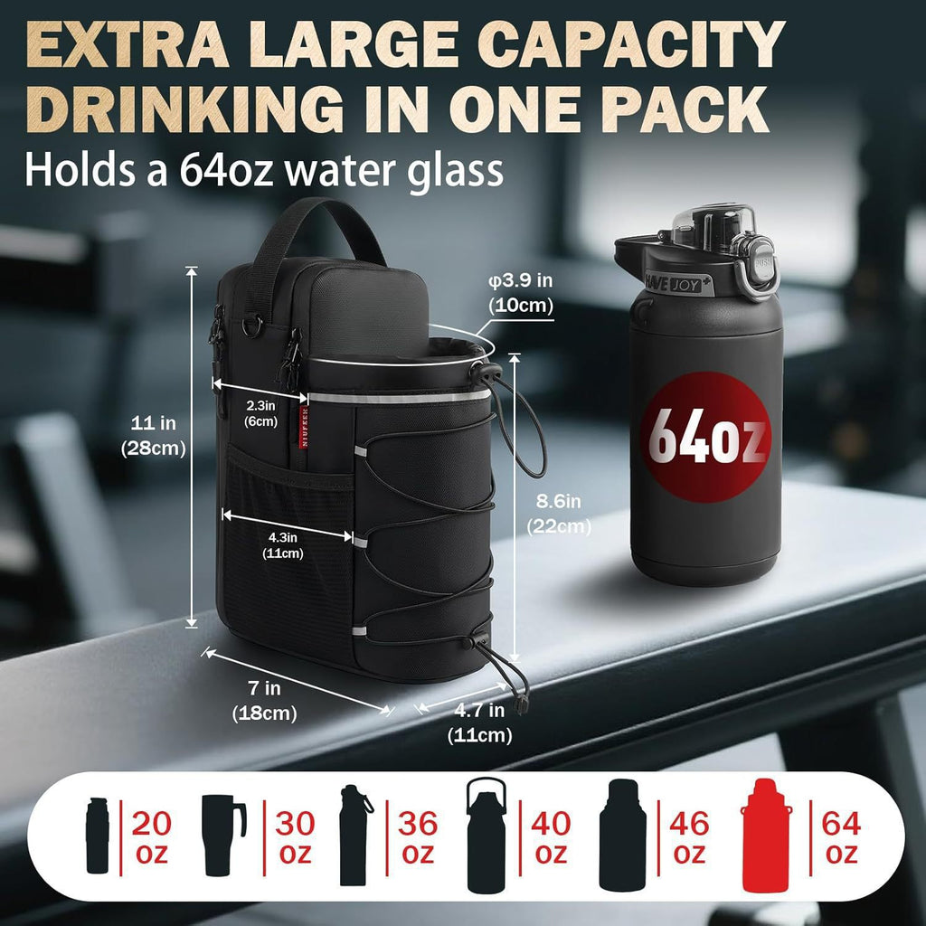 Magnetic Water Bottle Crossbody Bag