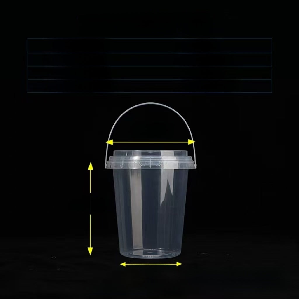 Transposable Plastic Drink Barrel with Lid